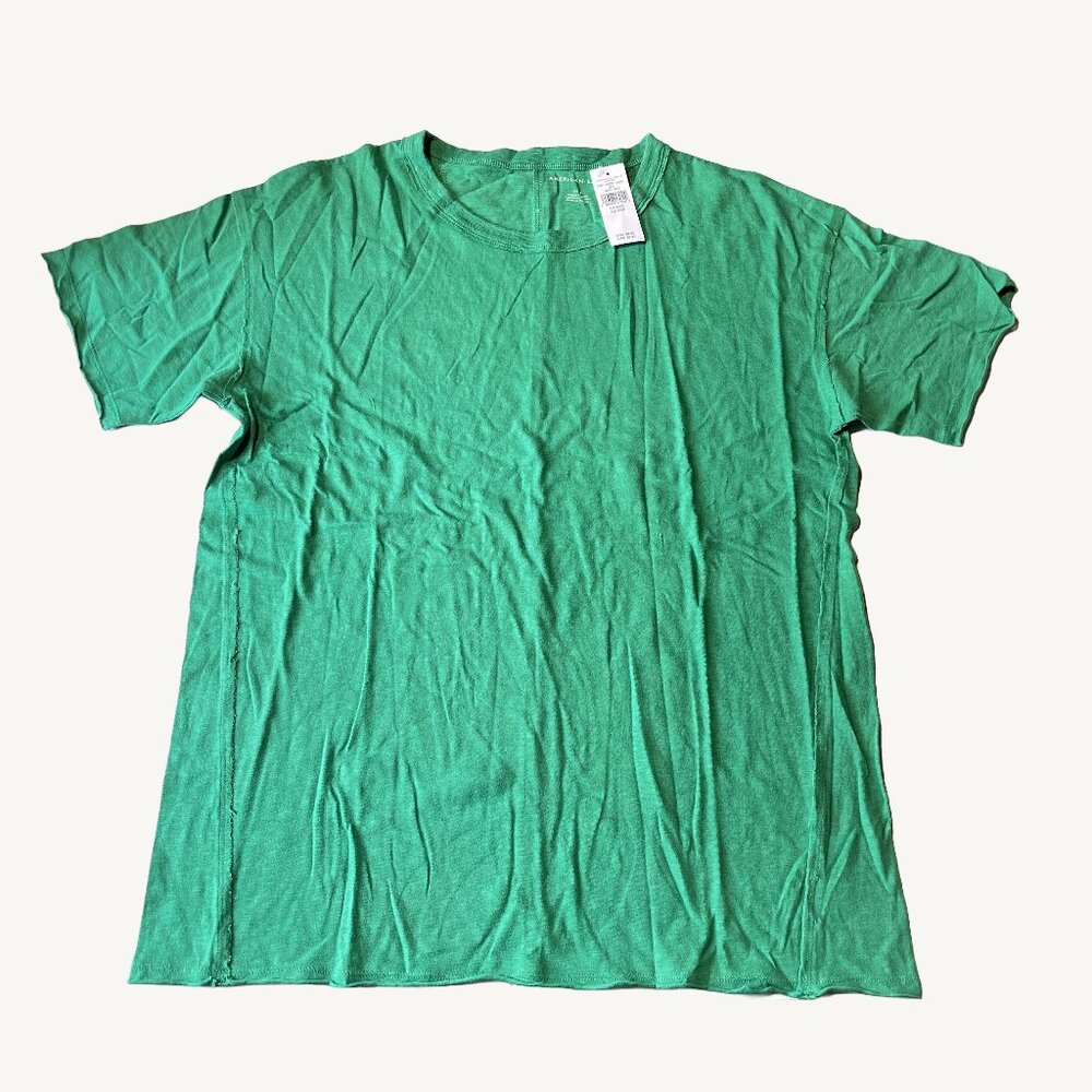NWT American Eagle Oversized Green T-Shirt Top Size Small/XSmall